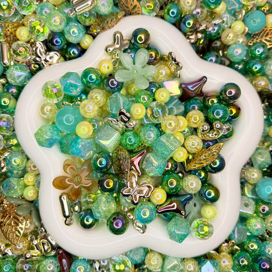 Emerald Haze Beads