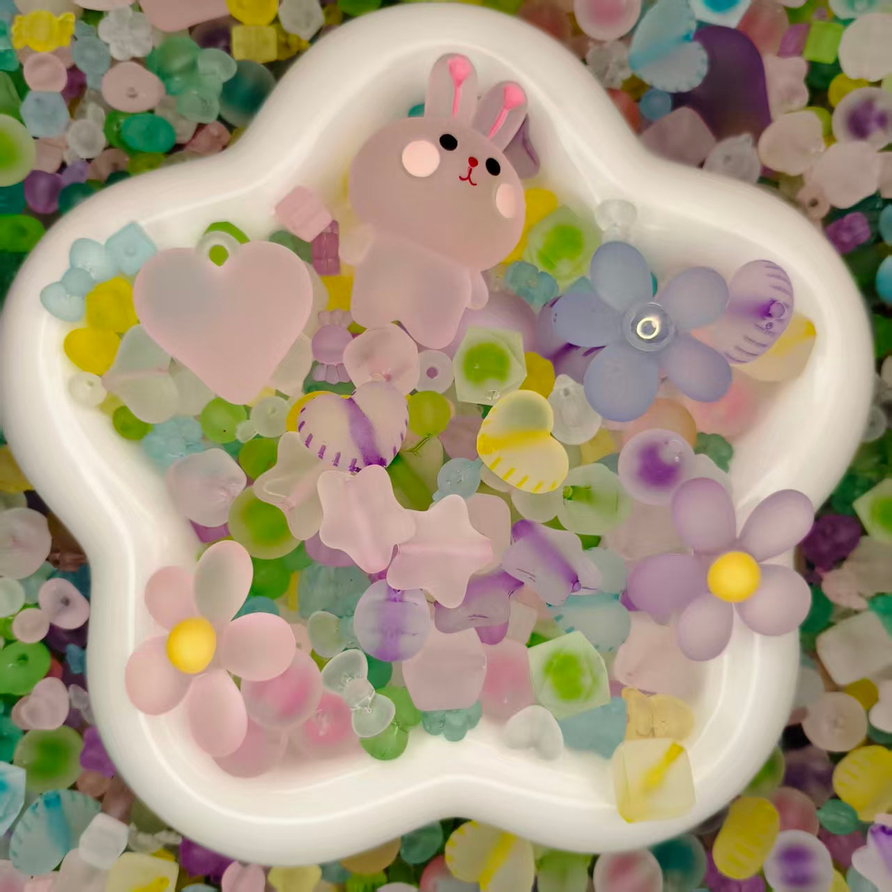Frost Bunny Beads