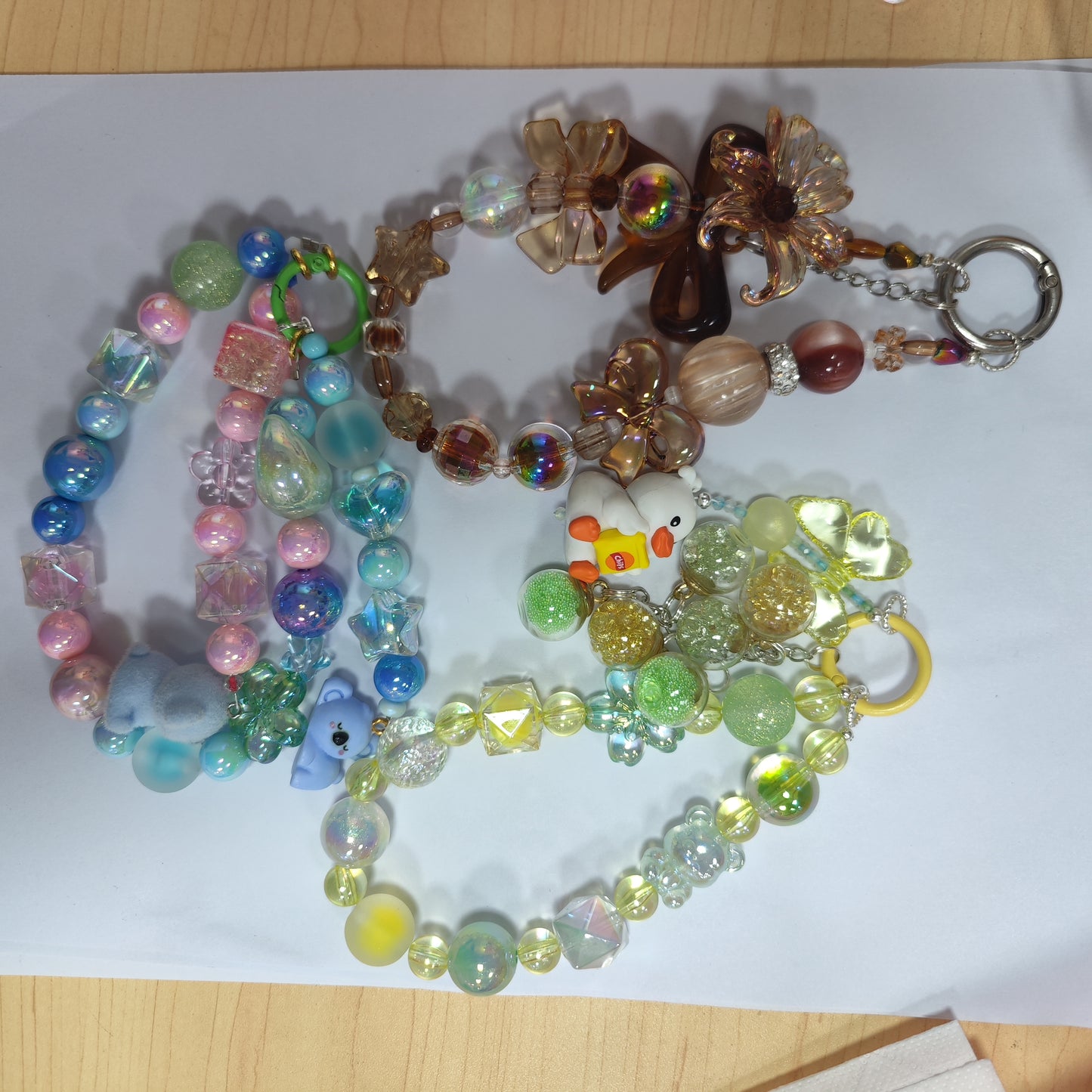 Beads featuring various IP characters（Live does not show）