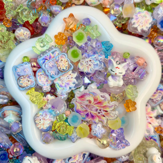 Nine-tailed fox Beads