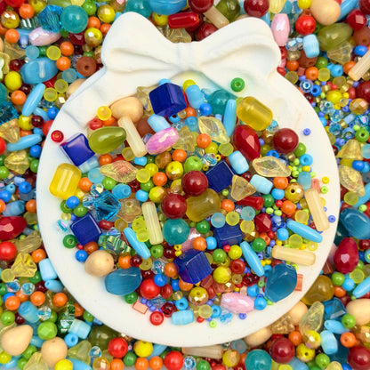 Colorful Holiday  Glass beads