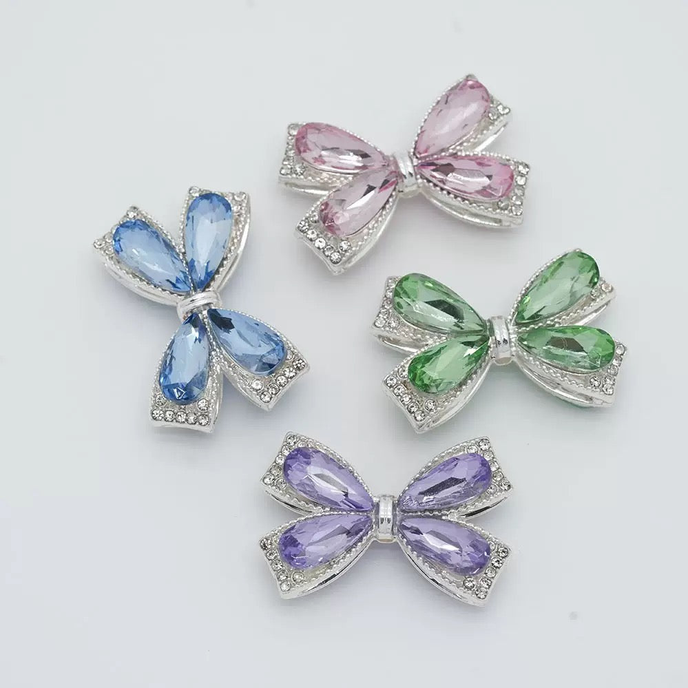 Metal large rhinestone fancy Beads
