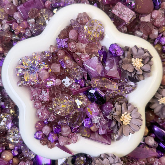 Purple Nebula Beads