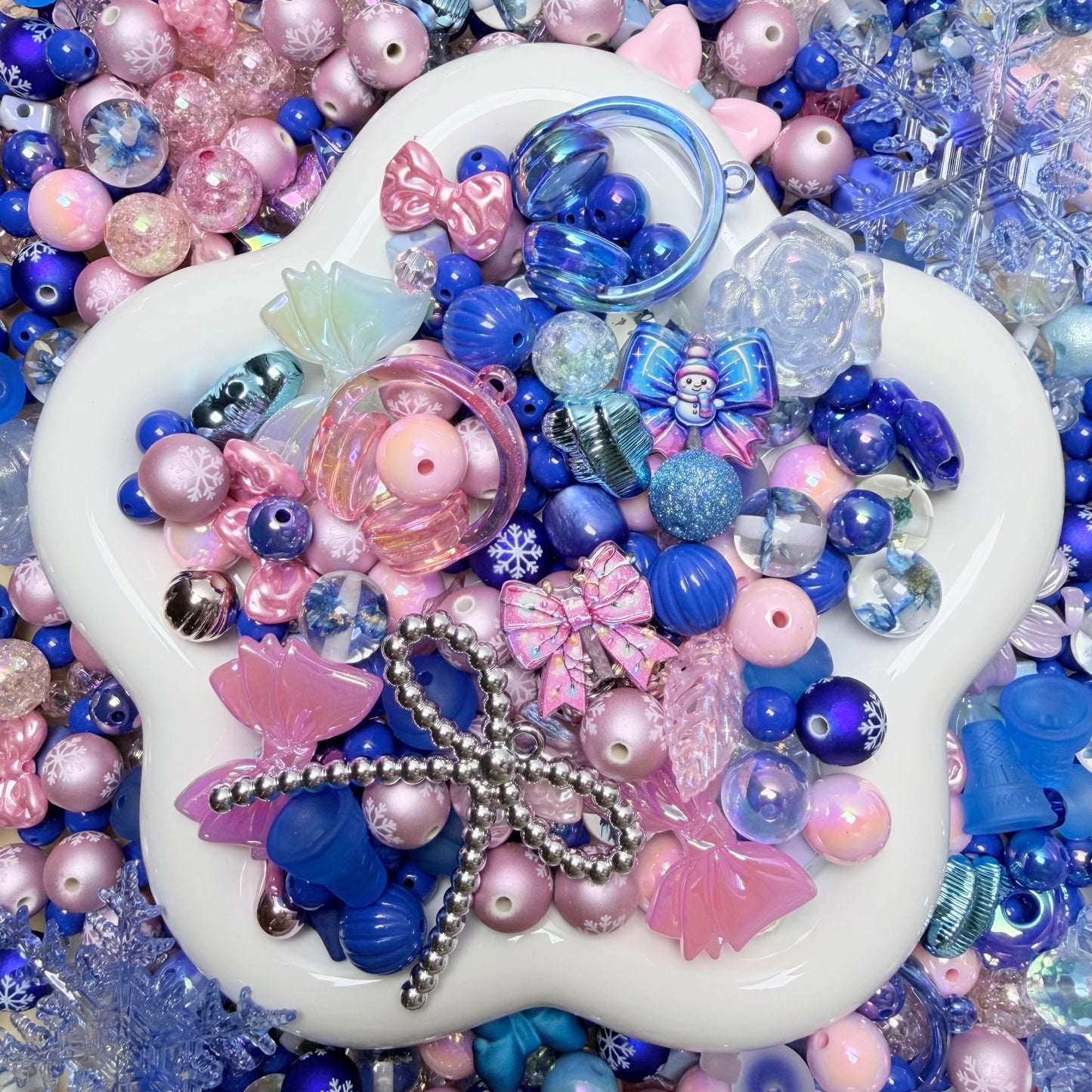 Frozen Snowflake Beads