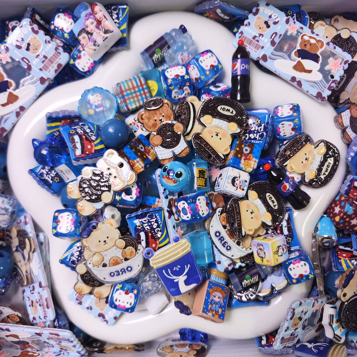 Beads featuring various IP characters（Live does not show）