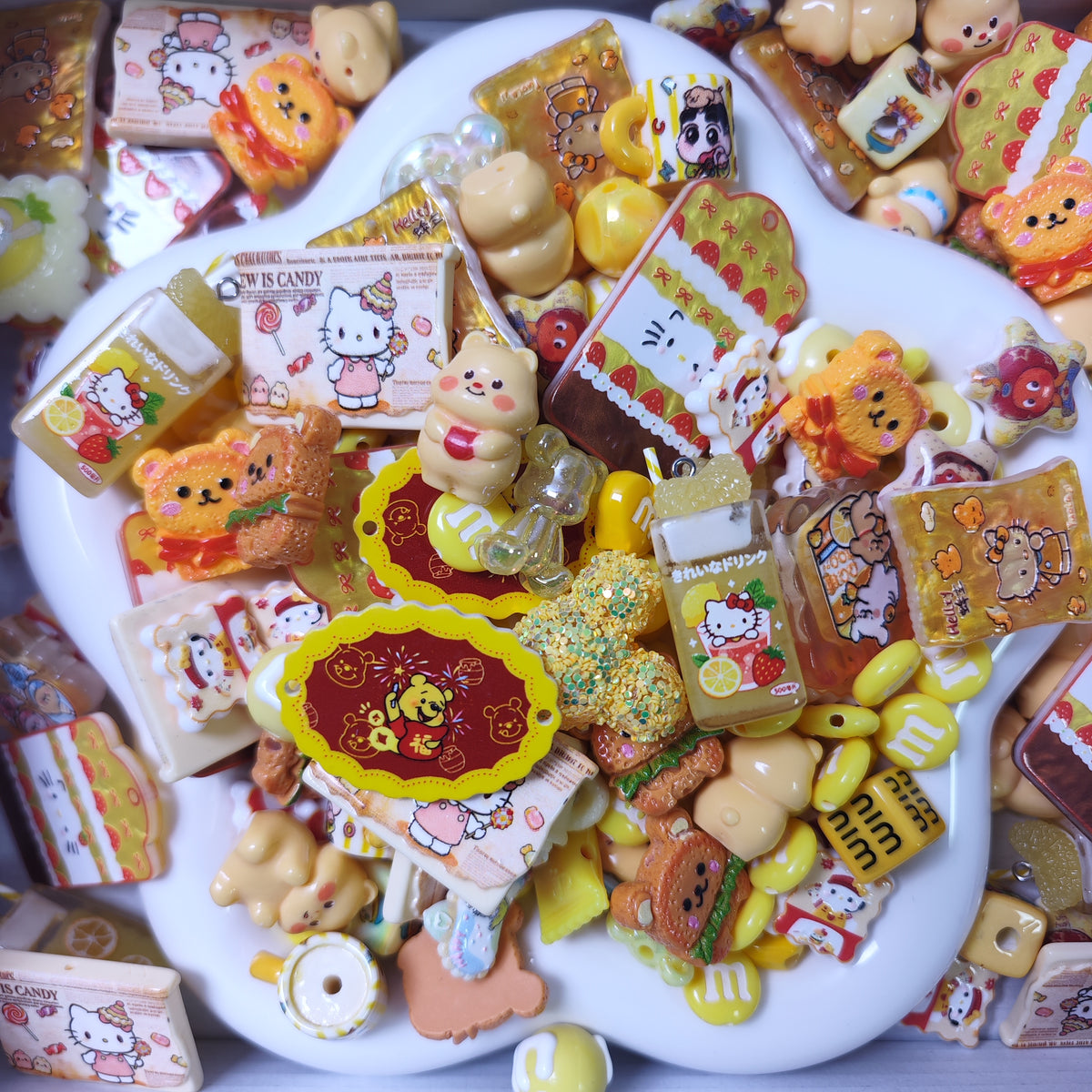 Beads featuring various IP characters（Live does not show）