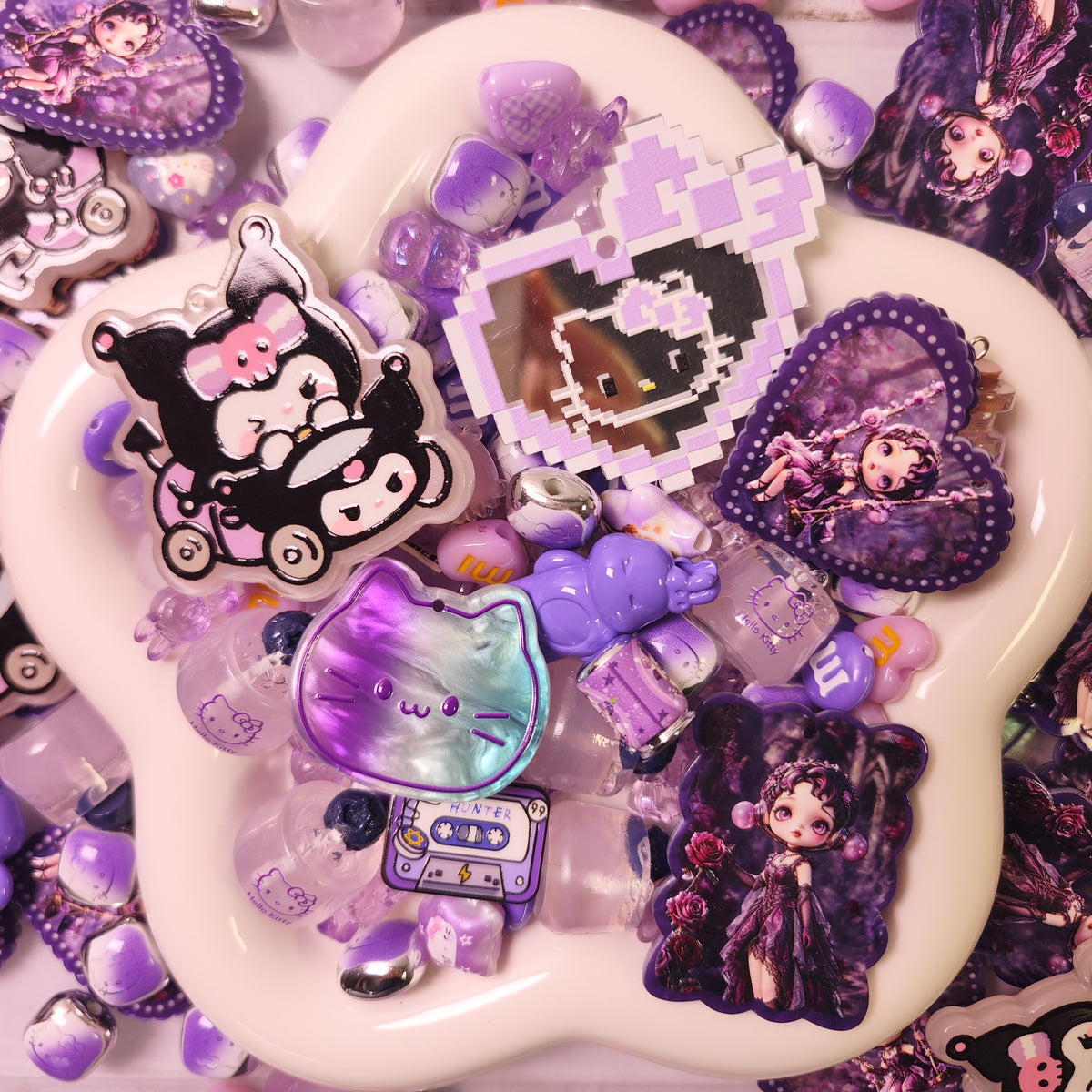 Beads featuring various IP characters（Live does not show）
