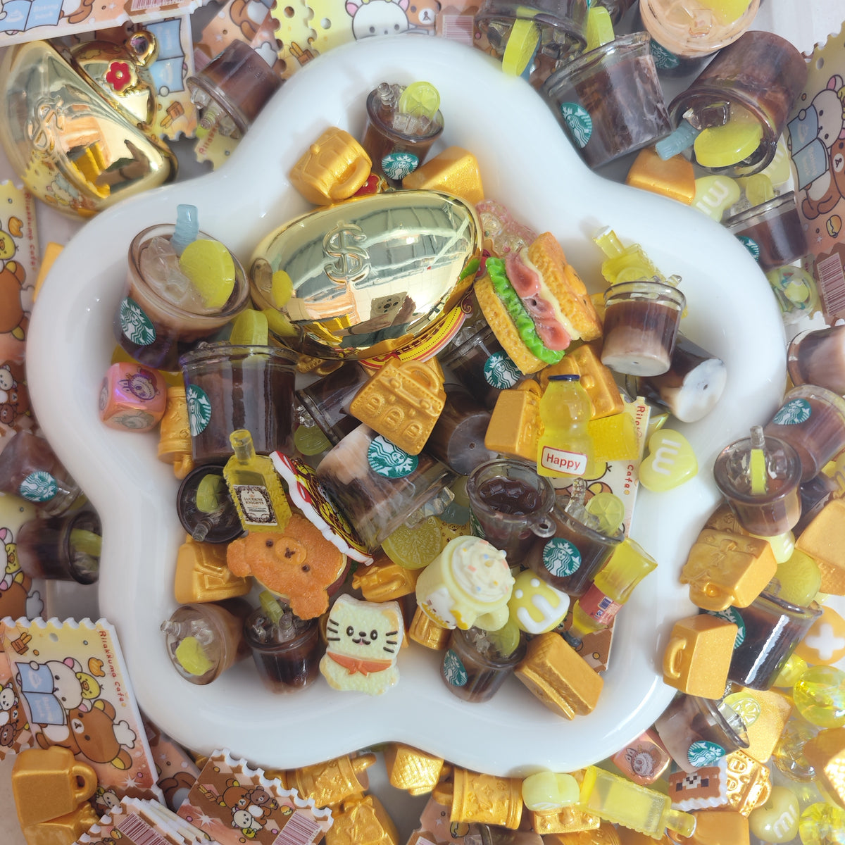 Beads featuring various IP characters（Live does not show）