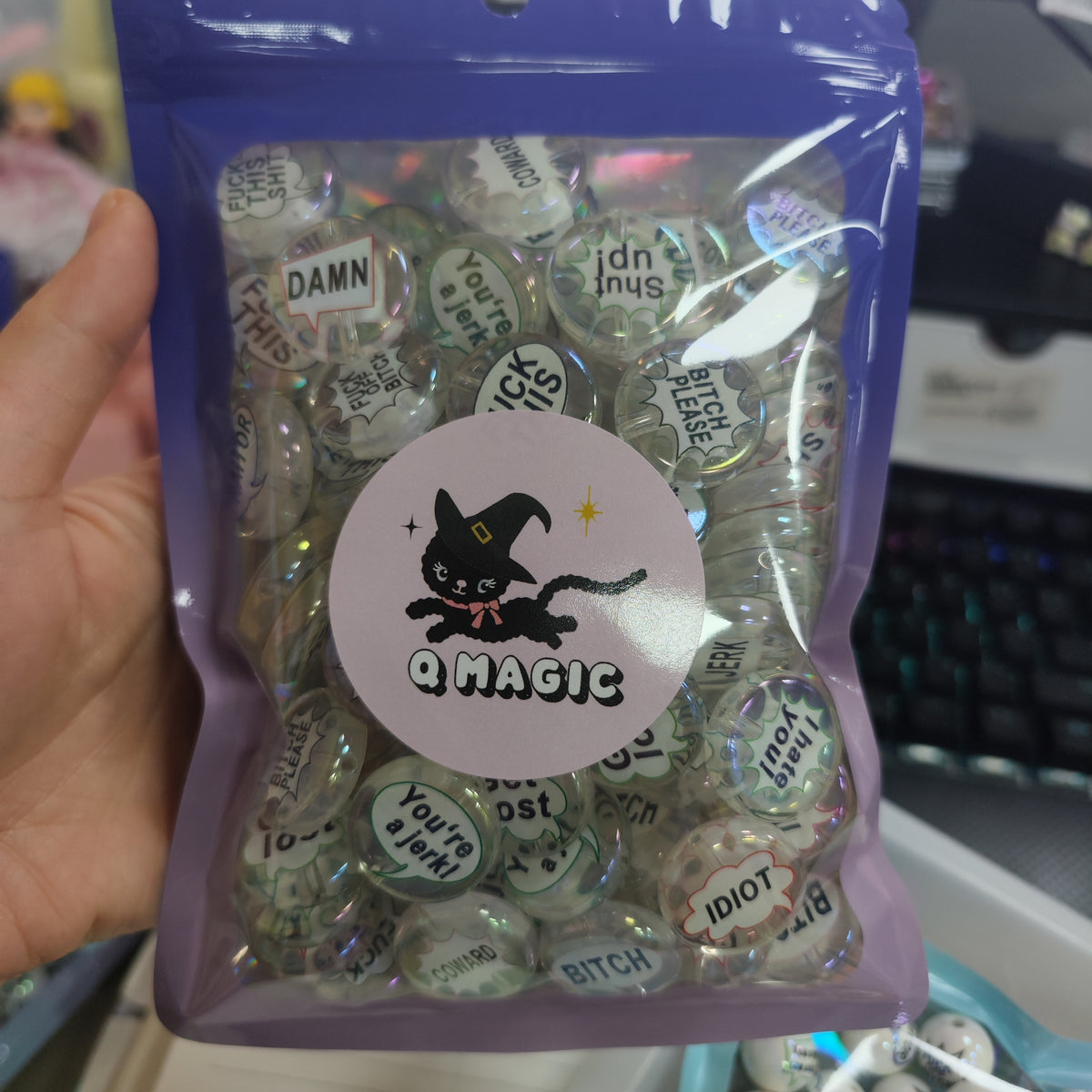 Beads featuring various IP characters（Live does not show）