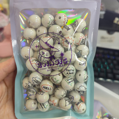 Beads featuring various IP characters（Live does not show）