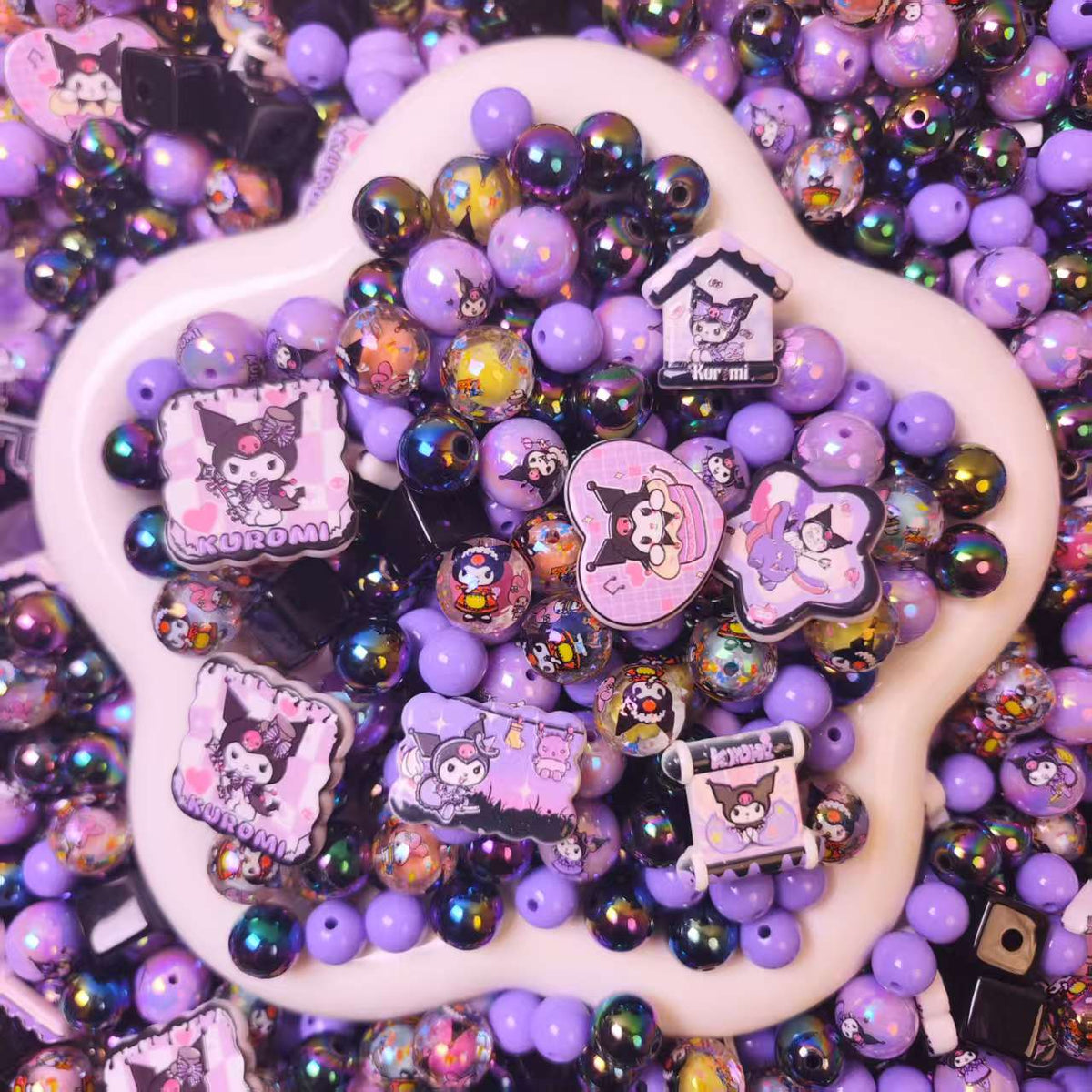 Beads featuring various IP characters（Live does not show）