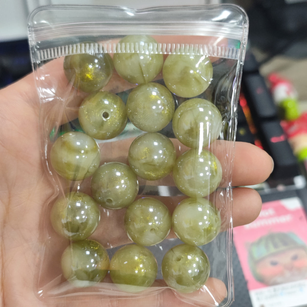 Beads featuring various IP characters（Live does not show）