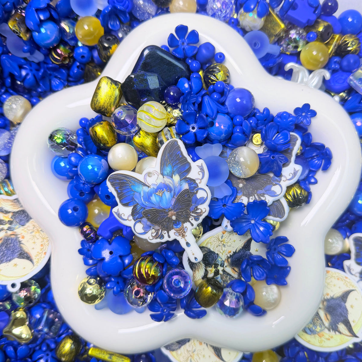 Midnight Blue Butterfly