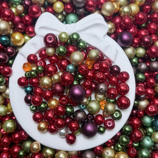 glass pearl beads