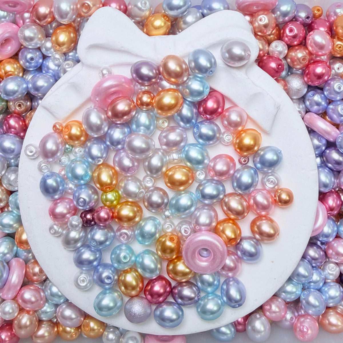 glass pearl beads