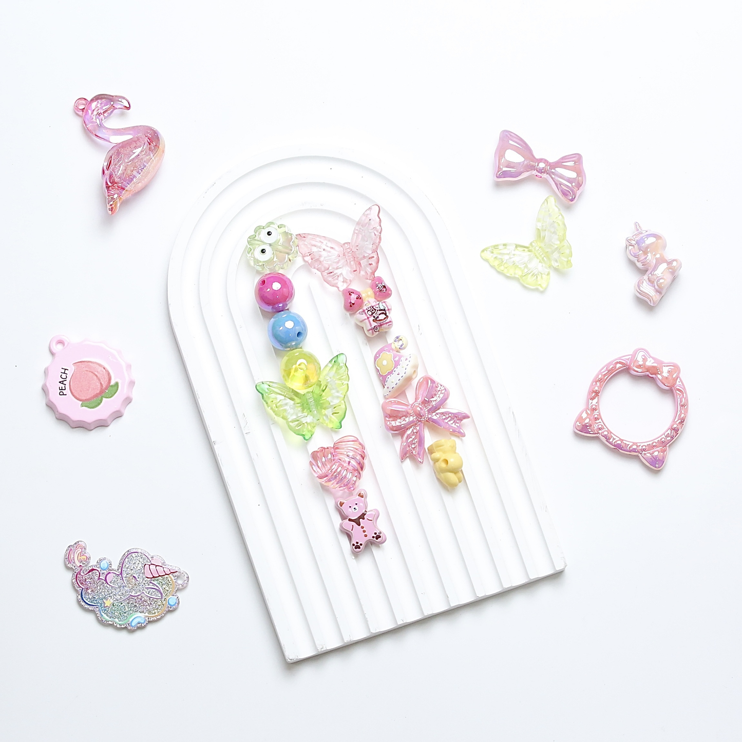 Live-stream mixed acrylic bead sale