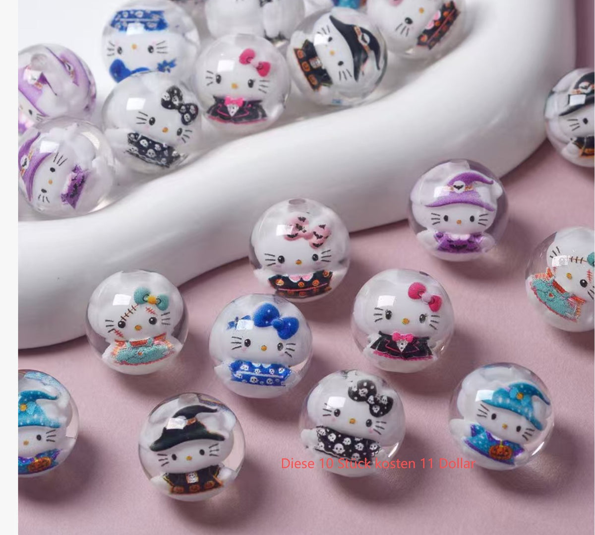 Beads featuring various IP characters（Live does not show）3
