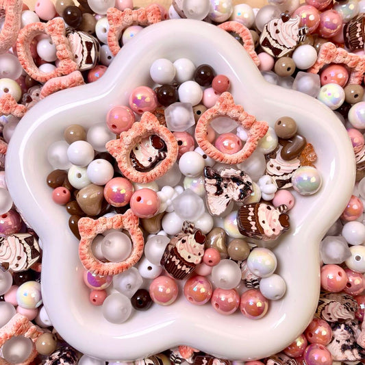 Blush Dessert Echo Beads
