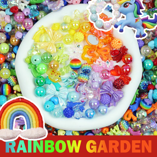 Rainbow Garden Beads