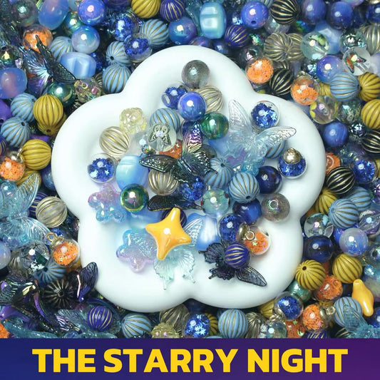 Van Gogh The Starry Night Beads- Open In Live