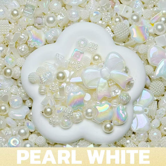 Luminous White Beads