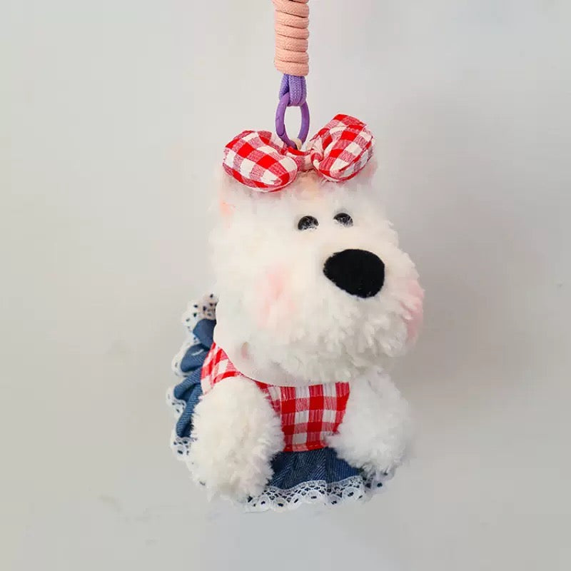 West Highlander Scribble Dog Pendant