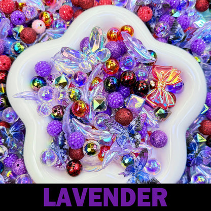 Dark Night Lavender Beads
