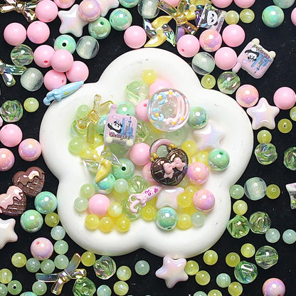 Live-stream mixed acrylic bead sale