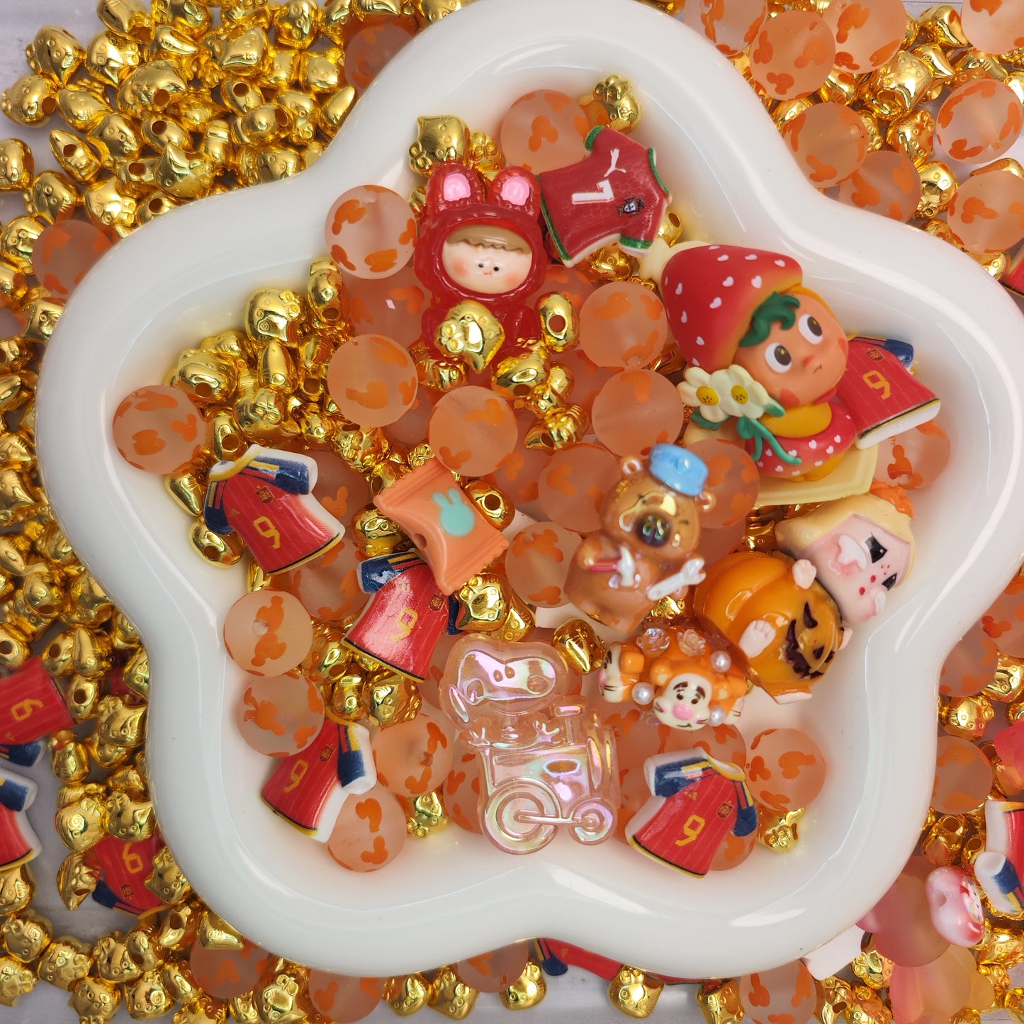 Beads featuring various IP characters（Live does not show）