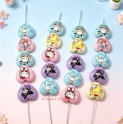 Beads featuring various IP characters（Live does not show）3