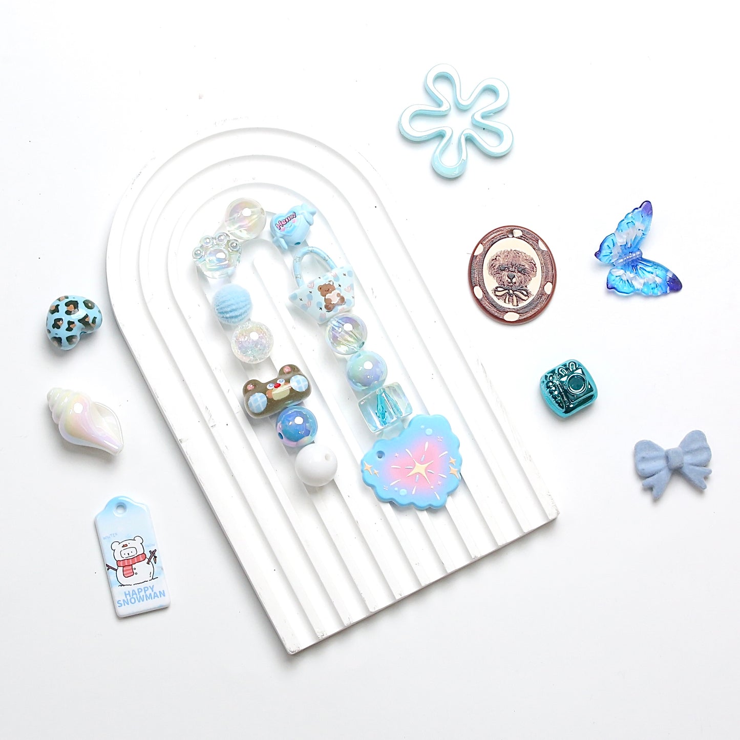 Live-stream mixed acrylic bead sale