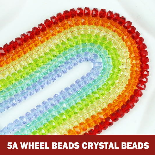 5A Wheel Beads Crystal Beads