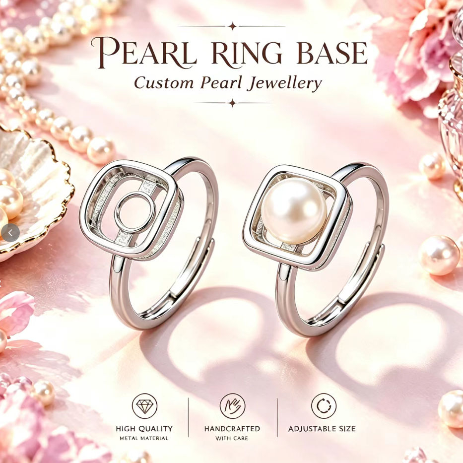 Customizable Pearl-Inlaid Accessories, DIY Personalized Accessories