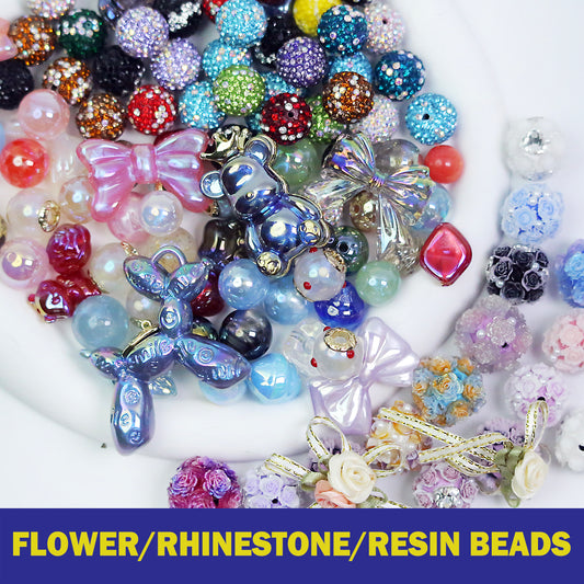 Flower balls/Rhinestone beads/Resin beads Blind Bags