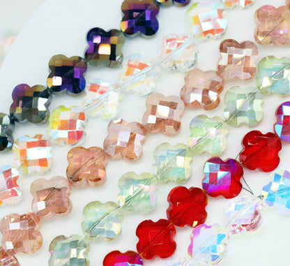 Crystal glass beads (wheel /round and other beads) Beadss Blind Bag