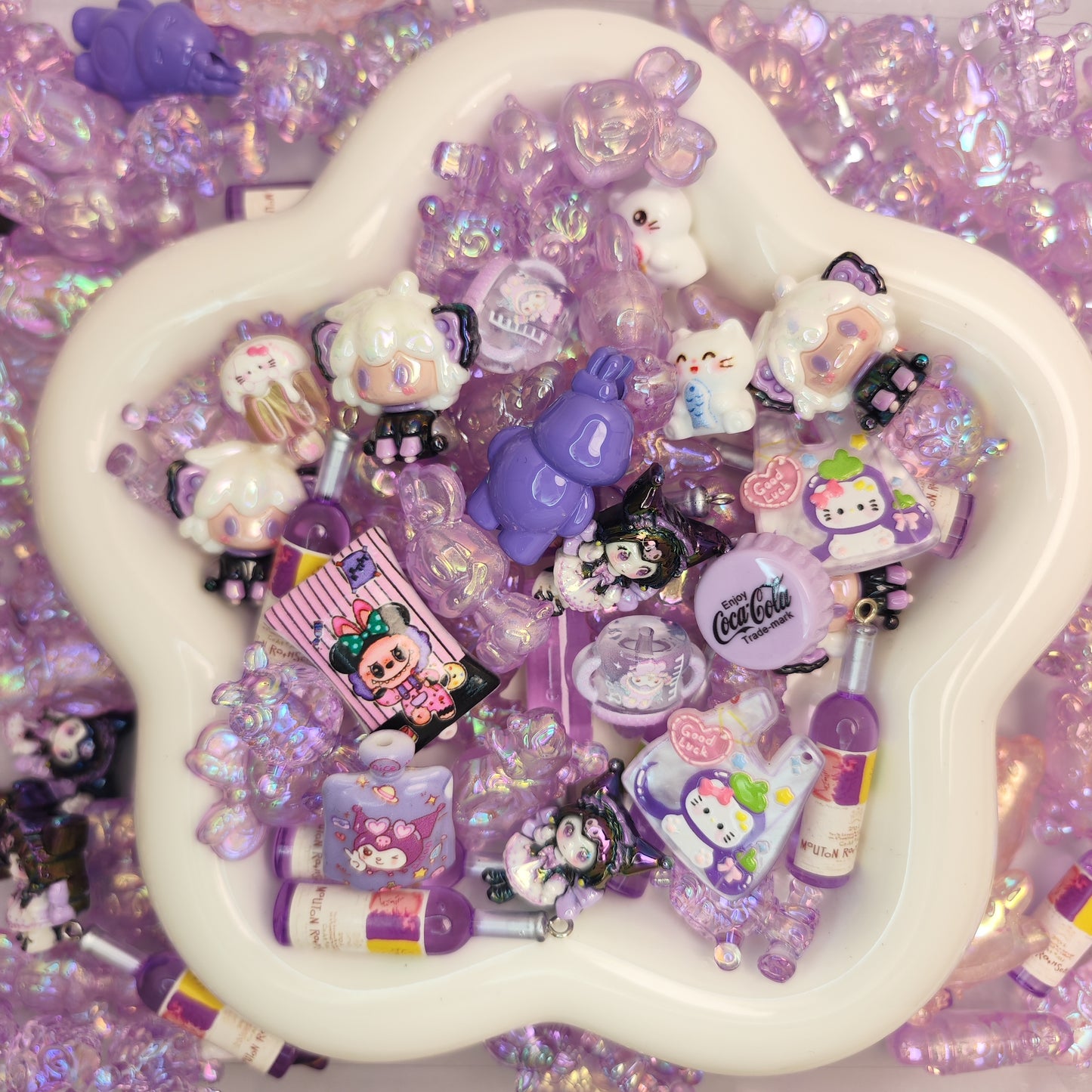 Beads featuring various IP characters（Live does not show）