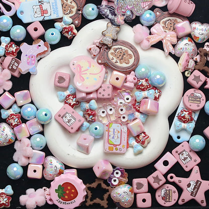 Live-stream mixed acrylic bead sale