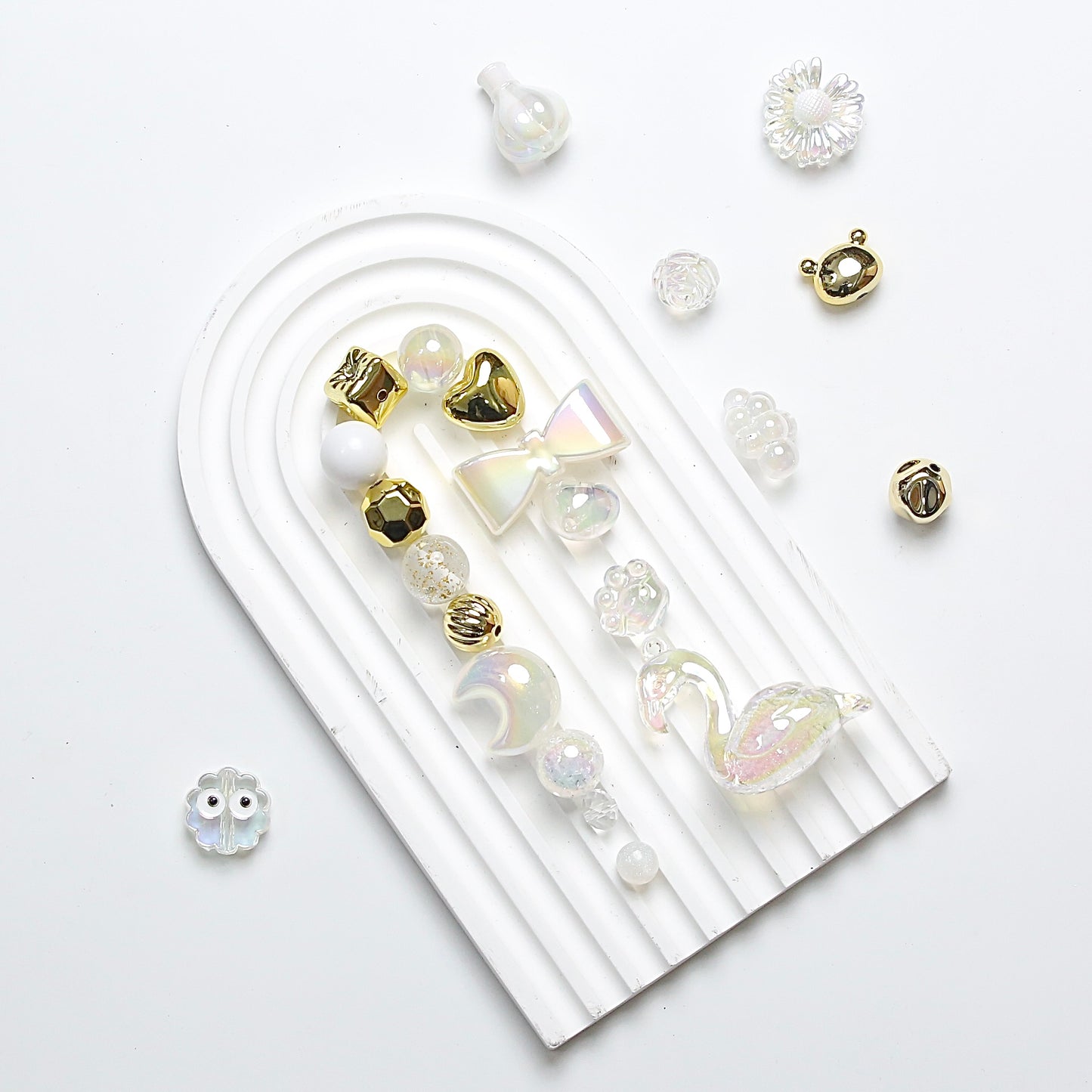 Live-stream mixed acrylic bead sale