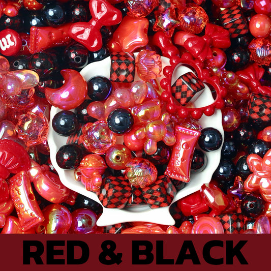 RED&BLACK Beads