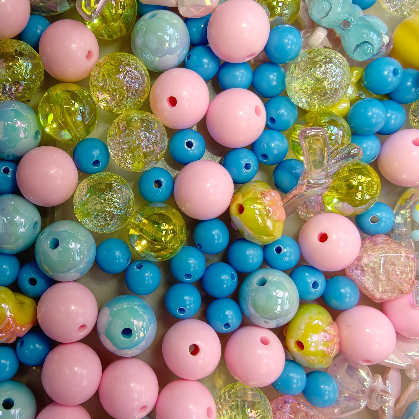 Live-stream mixed acrylic bead sale