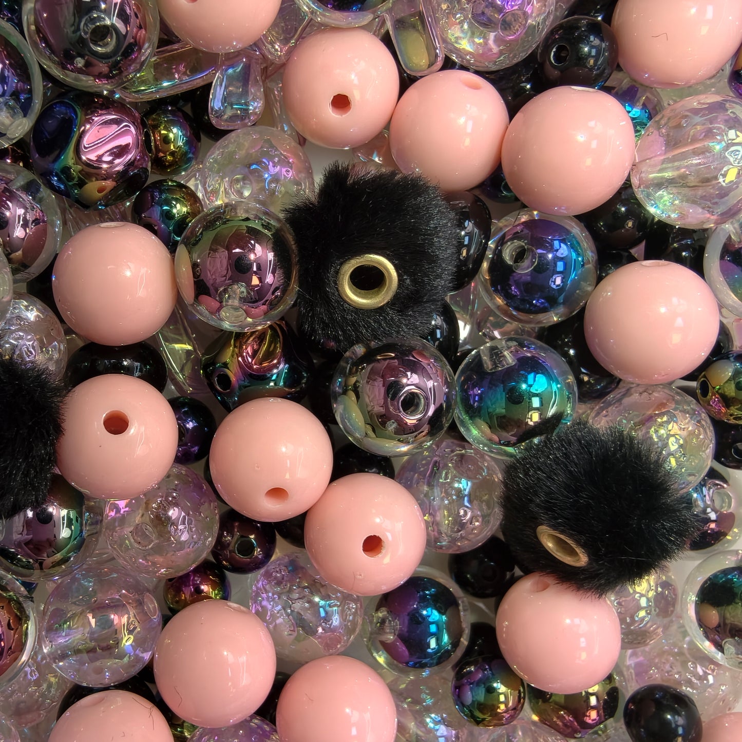 Live-stream mixed acrylic bead sale