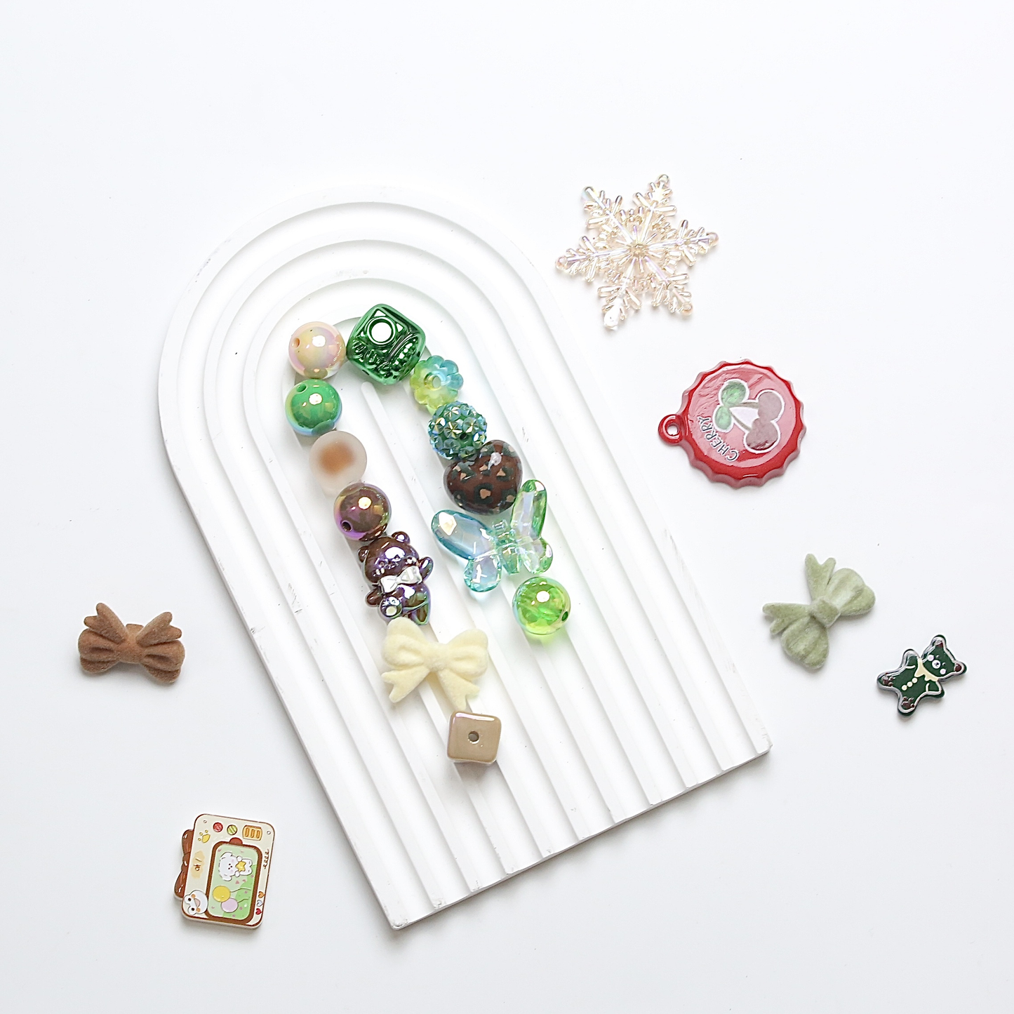 Live-stream mixed acrylic bead sale