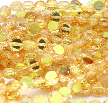 Crystal glass beads (wheel /round and other beads) Beadss Blind Bag