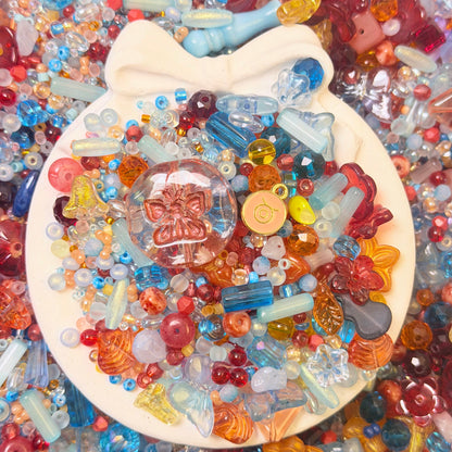 zodia glass beads