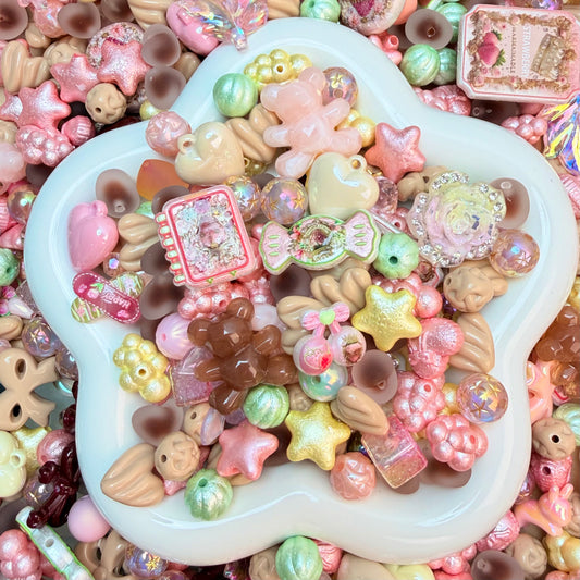 Beary Sweet Caramel Beads