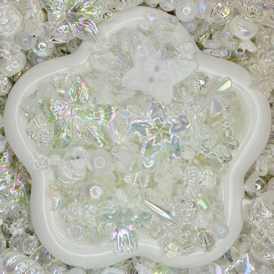Aurora White Beads