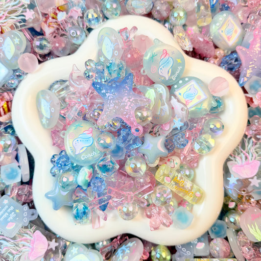 jellyfish Glitter Beads