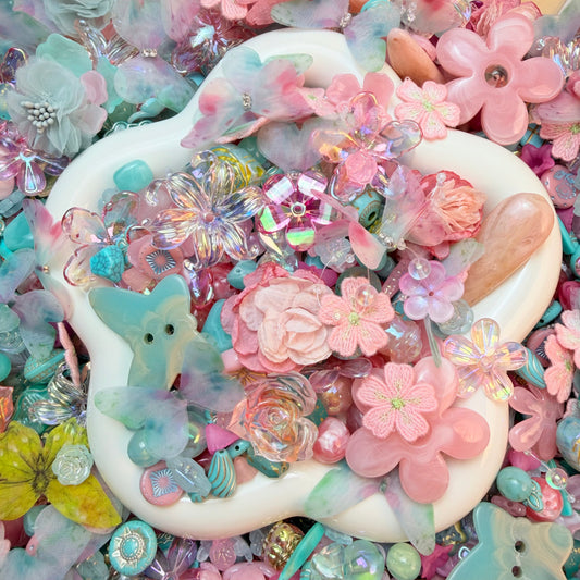 Watercolor Floral   Beads
