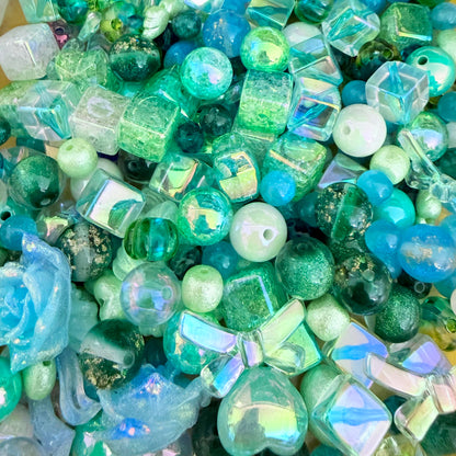 Live-stream mixed acrylic beads sale