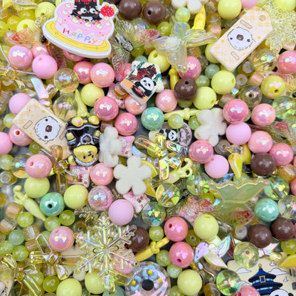 Live-stream mixed acrylic beads sale